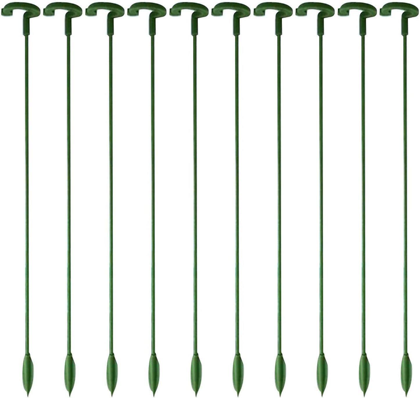 30 Plant Stakes, Garden Plant Support Sticks, Plant Stakes for Indoor Plants, Support Stakes for Potted Plants, Plant Cage Support, for Plants Peony, Amaryllis, Marigold, Sapling